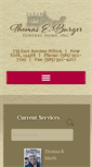 Mobile Screenshot of burgerfuneralhome.com